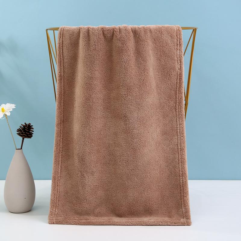 Antibacterial coral fleece towel absorbent adult face towel face towel beauty salon hand towel