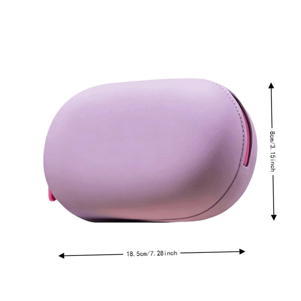 Silicone Makeup Bag Large Capacity Travel Toiletry Bag Modern Handbag  for Women