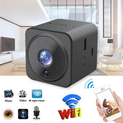 AS02 Square High Definition Wifi Camera, Wireless Night Vision Can Talk Security Surveillance Camera Motion Camera