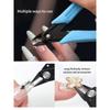 Manicure Nail Pliers for Rhinestones Gems Removal Wire Cutter Nail Unloading Nippers Chain Scissors Nail Art Tool Nail Art Drill Bit  Multipurpose