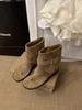 Cowboy boots sandals women's summer toe cool boots women's 2025 new flat flip-flops retro women's shoes summer