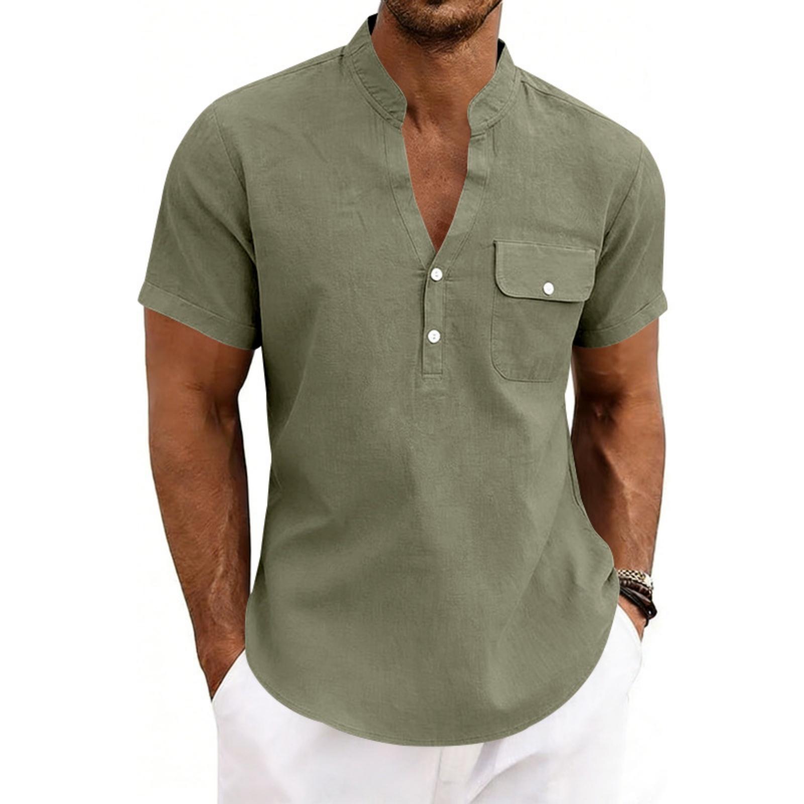 Men s Summer Short-sleeved Casual T-shirt L 1790₽