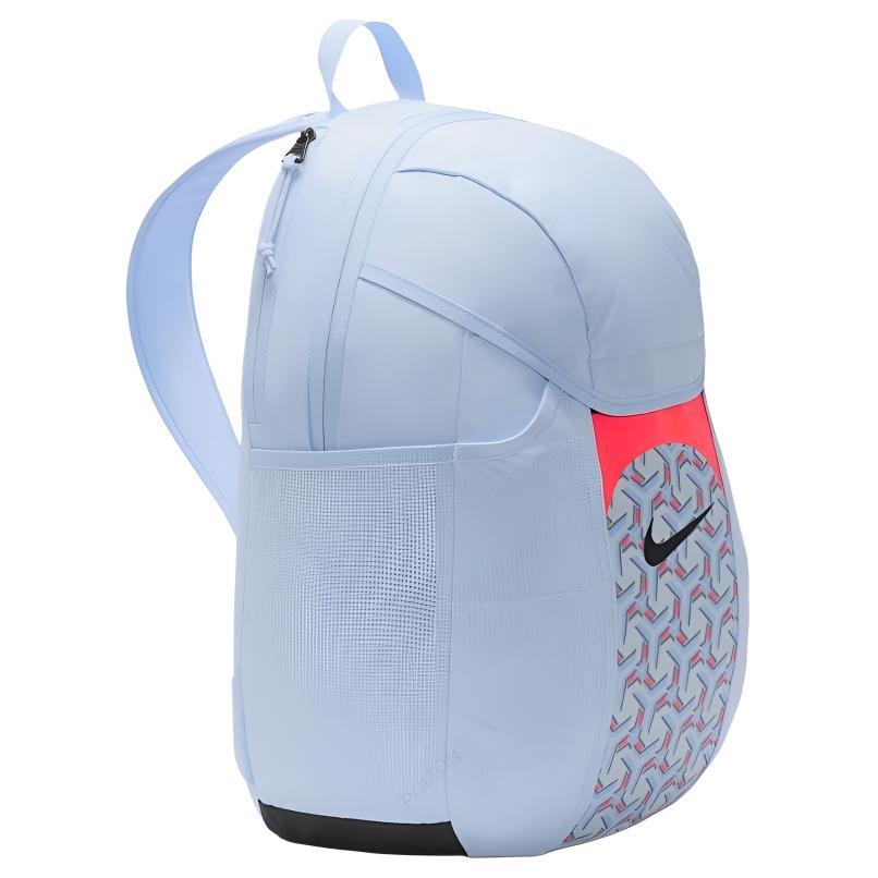 Nike Academy 27L Classic Logo Large Capacity Polyester Backpack Men Backpack Light-Blue DV0761-425
