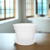 1Set Orchid Planter Plastic Rounded Flowerpots with Infiltration Design for Balcony Office Gardening Plant Nursery Pots