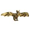 Gothic Style Living Room Accessory Brass Bat Figurines, Vintage Copper Flying Statue, Collectible Mini Animal Figurine Ornament, Desk Feng Shui