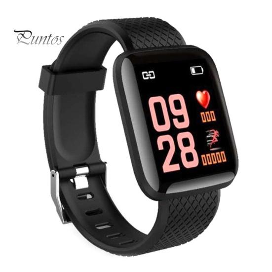 D13 116 Plus 1.3inch Bluetooth-compatible Blood Pressure Heart Rate Monitor Smart Bracelet