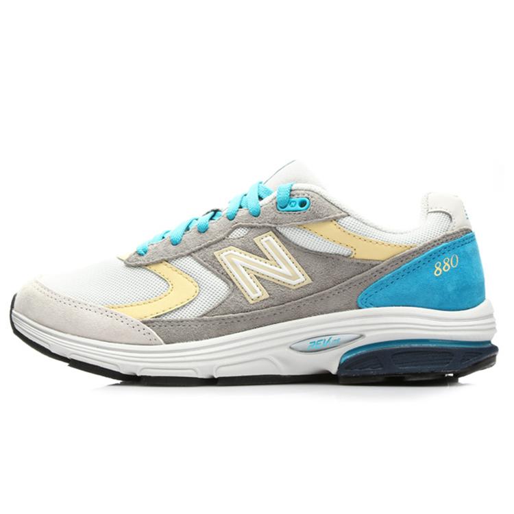 

New Balance 880 Series Low Top White/Grey/Blue Women s WW880CS 35