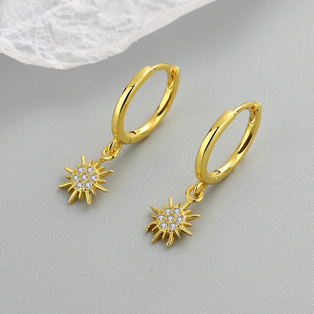 

Танциз стерлингового серебра 925 пробы циркон серьги серьги-капли для женщин подарки на свадьбу золотой