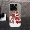 Two Little Elk Christmas Applicable iPhone17ProMax Mobile Phone Case Apple 15/14 Niche 16Pro Premium