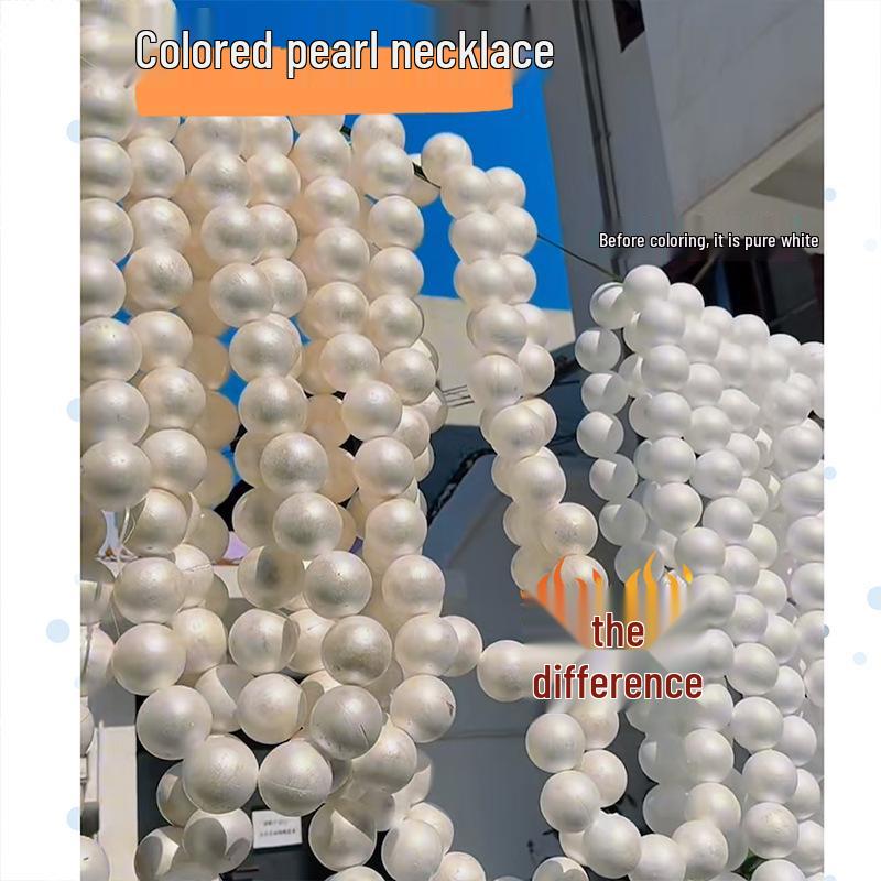 Giant Pearl String Wedding Ornament for Display & Décor