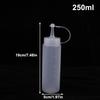 250-1000 ml Krydder Klemflasker Ketchup Sennep Salat BBQ Sauser Olivenolje Dispenser Kjøkkenredskaper Klem Krydderflaske