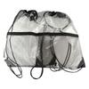 Foldable Drawstring Backpack Large Capacity Jelly Bag Simple PVC Transparent Bag  Mountaineering