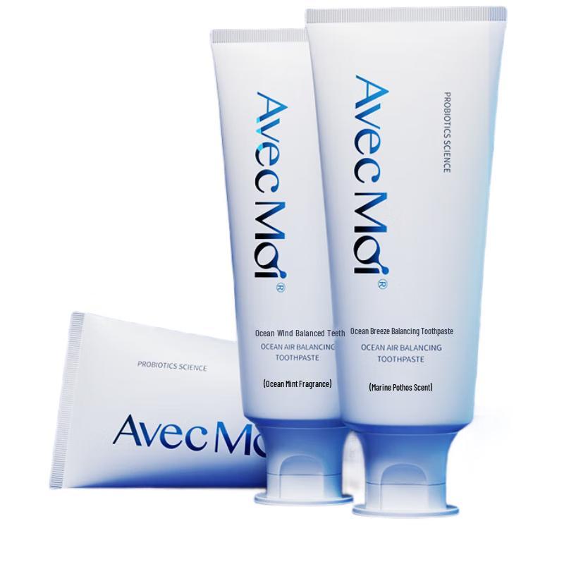 

Avec Moi Ocean Breeze Probiotic Toothpaste Set