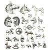 1 Set Mix Plants Charms Animals Pendants For Jewelry Making Findings