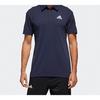 Adidas Polo Shirts Men's Blue Polo Collar Moderate Straight Fit FS3777
