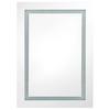 LED Bathroom Mirror Cabinet Concrete Grey 50 x 13 x 70 cm