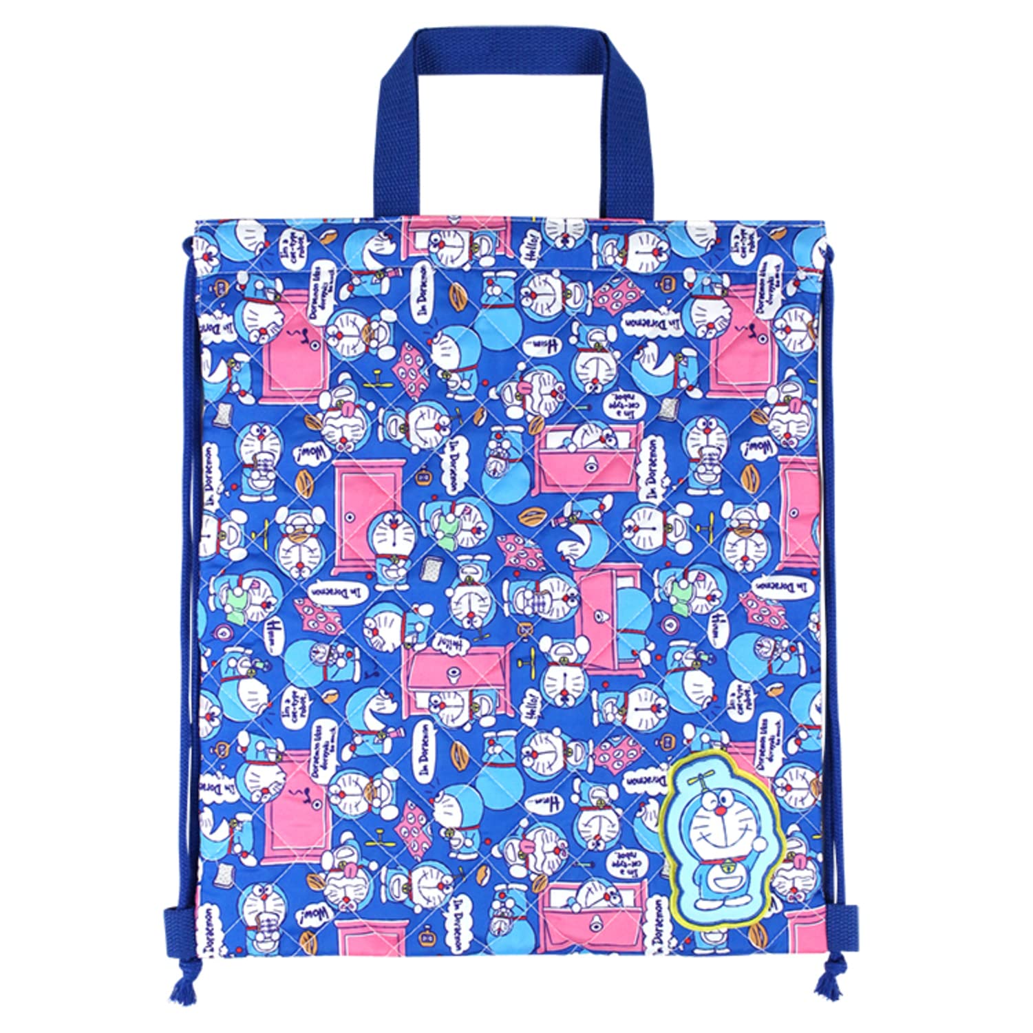 

Takanami Create Quilted Knapsack [Gym Bag / School Bag / School Bag] Doraemon I m Doraemon 111583