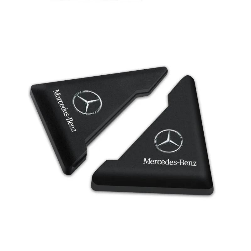 

Car Sticker 2Pcs Car Door Corner Protection Sticker Cover Decal For Mercedes Benz AMG C180 C200 C260 C300 W108 W124 W126 W140 W1 2Pcs