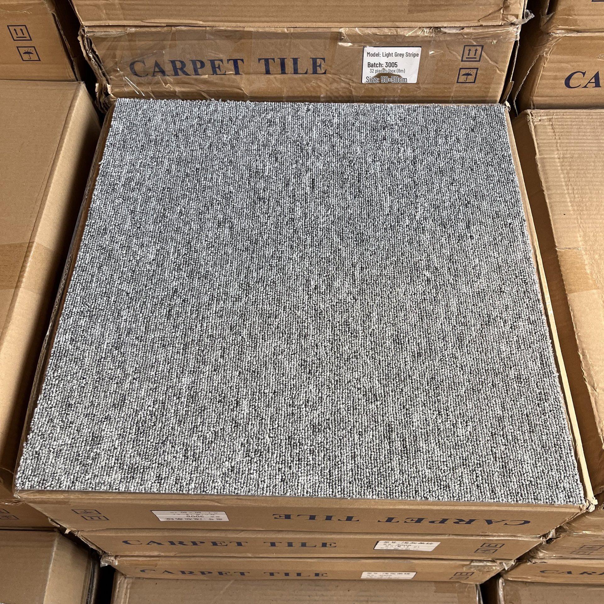 

Square Patchwork PVC Carpet Mat for Office, Studio, Billiard, Streaming, or Study Room 1 unit covers 10 sq.m, approx. 6-8 mm thick