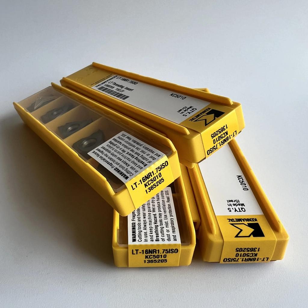 KENNAMETEL / LT-16NR1.75ISO KC5010  / Original Carbide Blade 10 Pcs