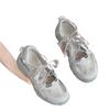 5CM heightening ballet style moral training shoes women's 2025 summer hollow breathable Mary Jane platform casual sports sandals