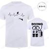 T-Shirt for Men Women Scuba Diving Themed Design for Men Women Scuba Dive Graphic Tees Funny Clothes Short Sleeve T-Shirts Shirt