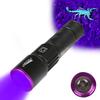 UV Flashlight LED Ultraviolet Torch Zoomable Mini Ultra Violet Lights 395nm Inspection Lamp Pet Urine Stain Detector Tools