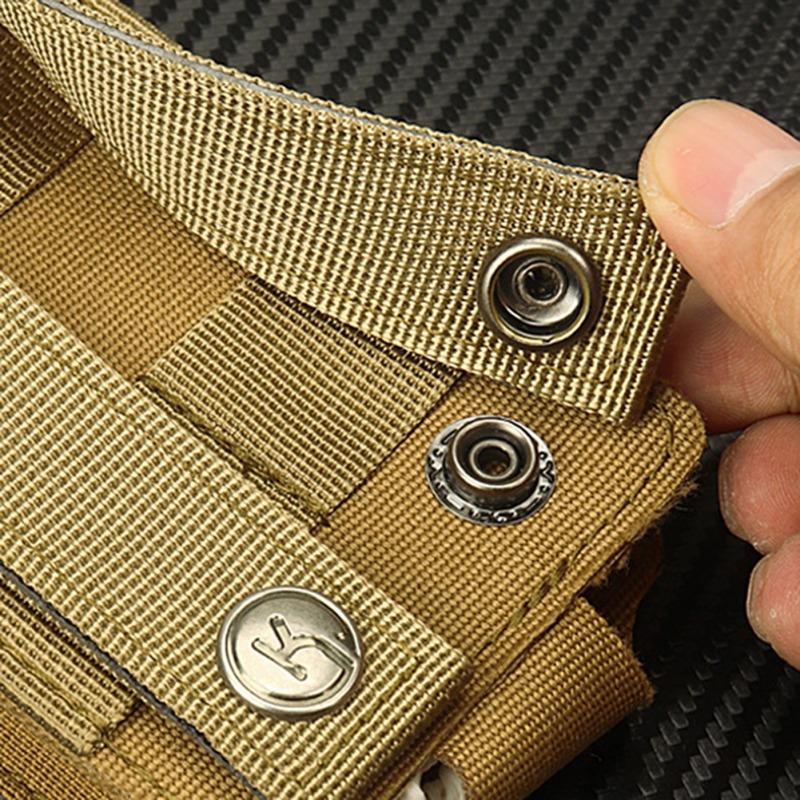 Magazine Sleeve 1000D Pullable Tactical Magazine Bag Outdoor Molle Accessory Bag