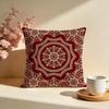 OldWorld European Retro Motif Cushion Cover Soft Pillow Cases for Home Bedroom Living Room Sofa