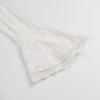 Elegant One-Shoulder Lace Bandeau Dress for Women