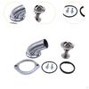 Swivel Water Neck Housing and Thermostat Kit Replacement for Chevy LS