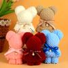20-teiliges Geschenkset mit süßen Handtüchern in Bärenform – perfekt als Geschenk für Hochzeiten, Geburtstage, Muttertage und Weihnachtsfeiern.