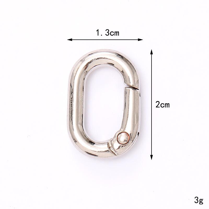 Yi Lian Schmuck Zinklegierung Herzplatte Schlüsselanhänger mit Karabinerverschluss