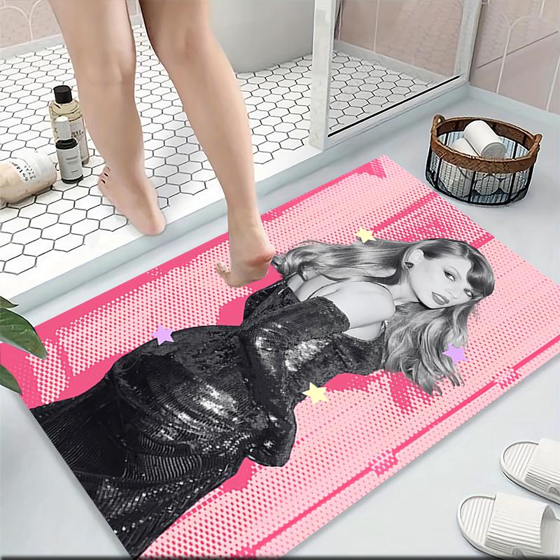 Taylor Swift Performance Carpet Rug Soft Washable Antislip Home Living Room Sofa Mats Personalized Christmas Rug