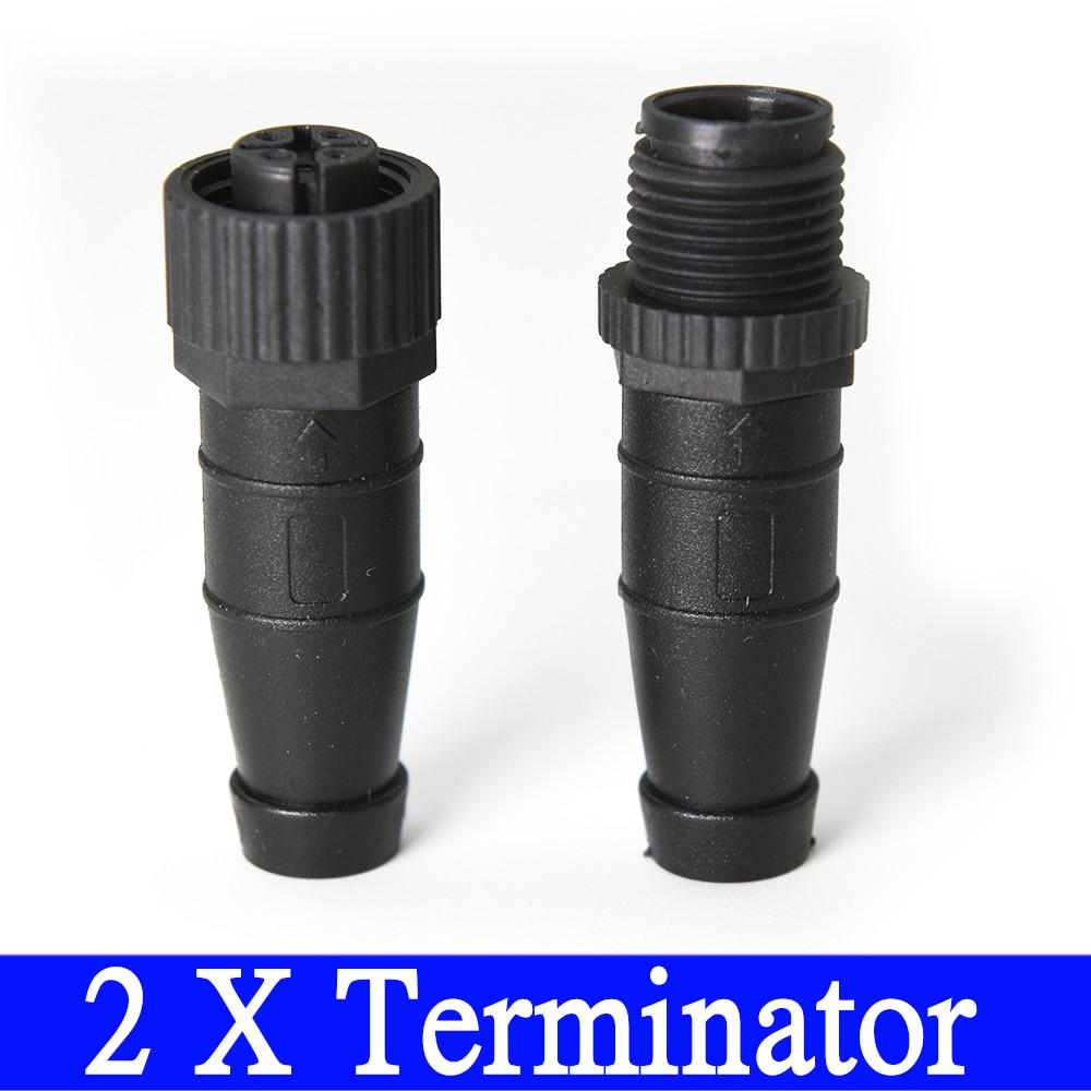 HD 0.5M - 4M 3m 2m 1m Length Cable Socket NMEA 2000 Converter Terminator Male & Female NMEA2000 Adapters Up To 5 Cables DC9-32V