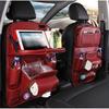 1pcs Universal Car Seat Back Storage Bag Multifunctional Organizer with Tray Auto Interior Accessories