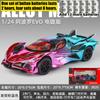 1:24 Apollo Evo Limited Production Track Focused Hypercar Alloy Racing Car Model Simulation Sound & Light Hobby Gifts For Friend