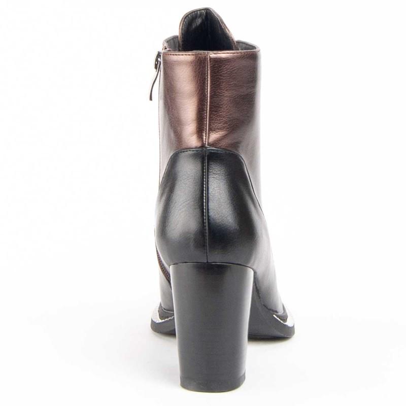 Botín De Tacón Para Mujer.  Montevita  Vareli3  100707