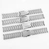 Men's Quick Release Stainless Steel Watch Band 20/22mm Metal Strap for Smartwatches