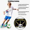 Football Footwork Mat Portable Non-slip Silent Kids Teens Adults All Levels Player Agility Soccer Footstep Dribbling Training Floor Pad