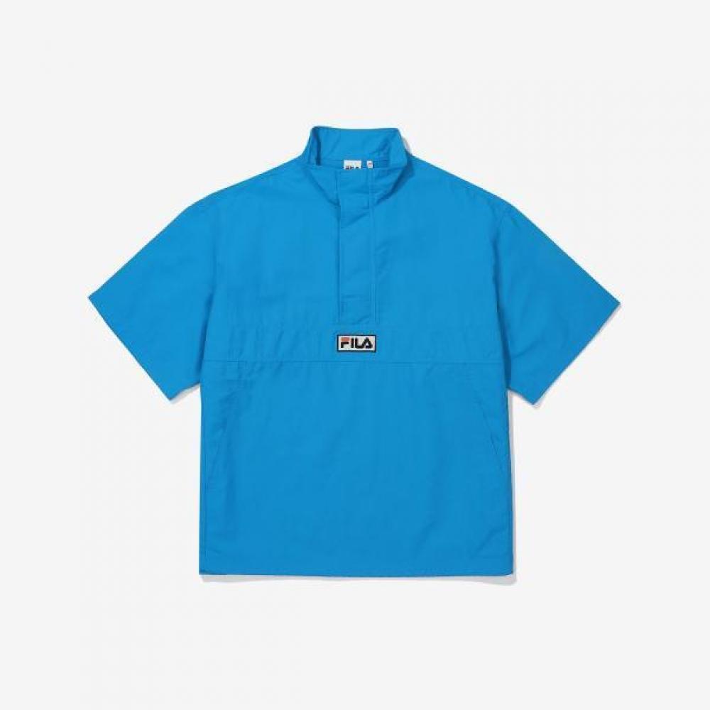 Fila Life Uni Basic Short Sleeve Anorak Jacket OCEANBLUE/100