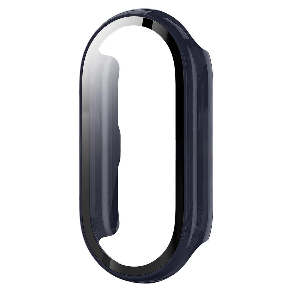 PC Case+Glass for Xiaomi Mi Band 10 All-around Bumper Anti-scratch Protective SmartBand Cover HD Screen Protector for MiBand 10
