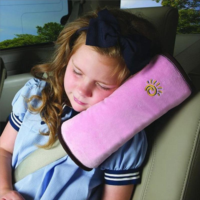 Spallacci Morbidi in Peluche per Seggiolino Auto Bambino Design Universale Per Viaggi Confortevoli Previene Irritazioni della Pelle