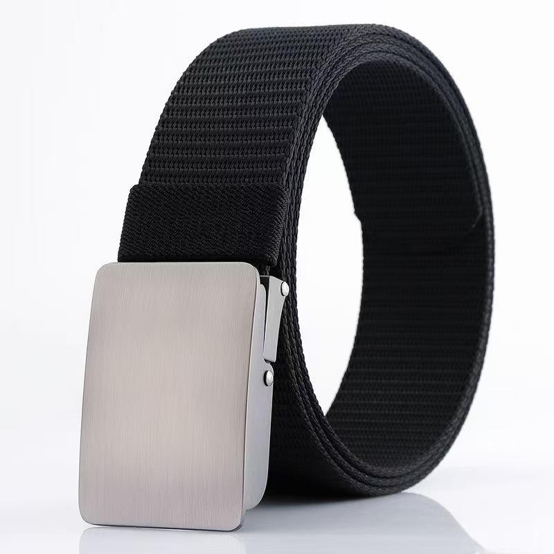Men's Elastic Nylon Canvas Belt - Versatile, Fashionable, Outdoor Tactical Belt