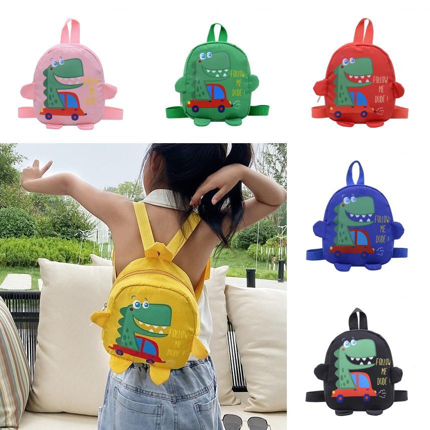 Pixar Dinosaur Backpack For Kids With Breathable Nylon Material For School**