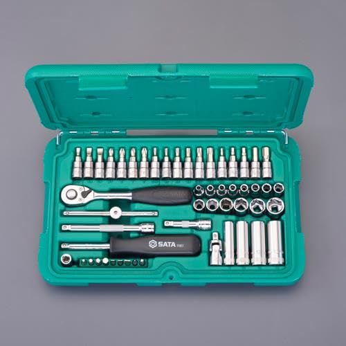 

ESCO DR socket wrench set 1/4 (mm size) EA687AA-1