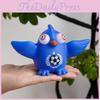 Ergonomic Blue Bird Animal Shaped Stress Relief Toy Made Tpr Relaxation Focus