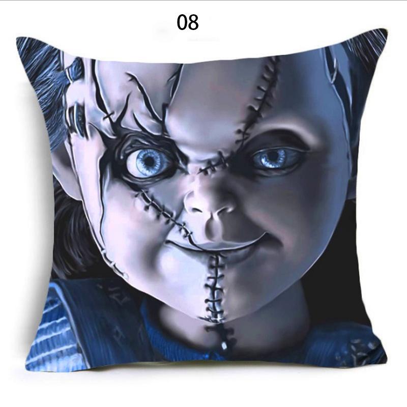Cozy Halloween Horror Ghost Baby Pumpkin Pillowcase For Festive Sofa Decor