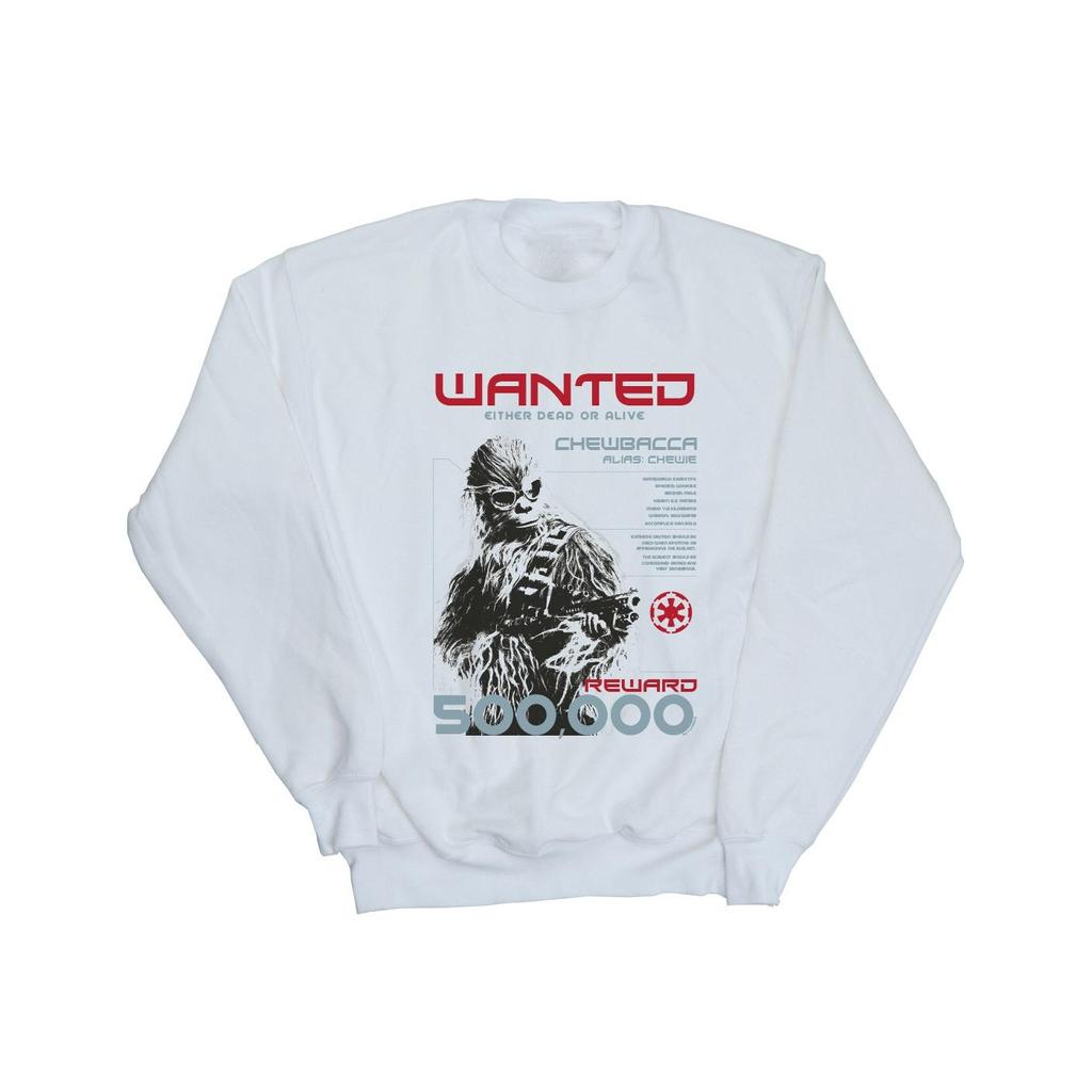 STAR WARS Mens Han Solo Chewie Wanted Sweatshirt