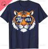 Vintage Tiger Wearing Sunglasses Retro Graphic Tee Tiger TShirt Personalized Clothing Unisex Summer Streetwear Tops